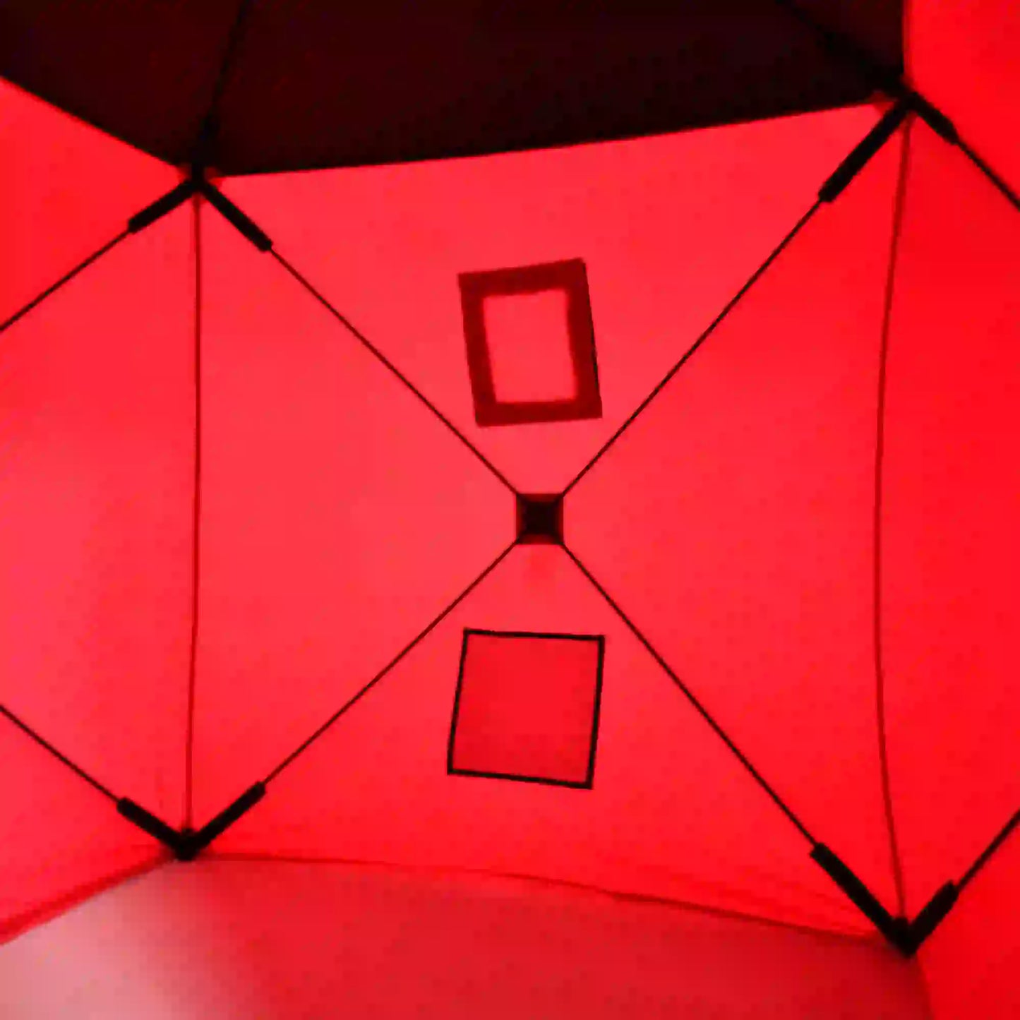 2 Person Pop Up Ice Fishing Tent, with Carry Bag, Red Ice Fishing Tents at Gallery Canada