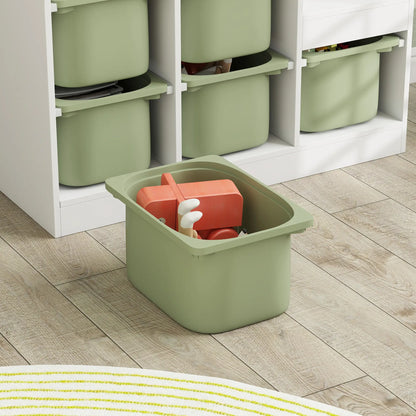 3 Layers Toy Storage Organizer, 6 Plastic Bins, Green Baby & Kids Storage at Gallery Canada