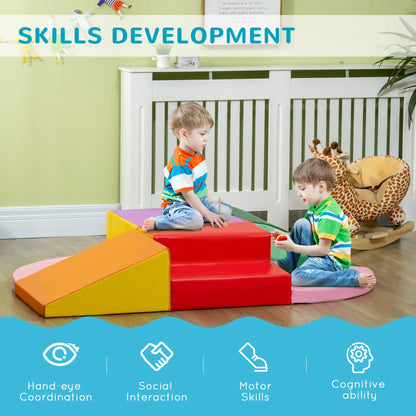 6-Piece Soft Play Set, 12-36 Months, Pink, Red Toy Playsets at Gallery Canada