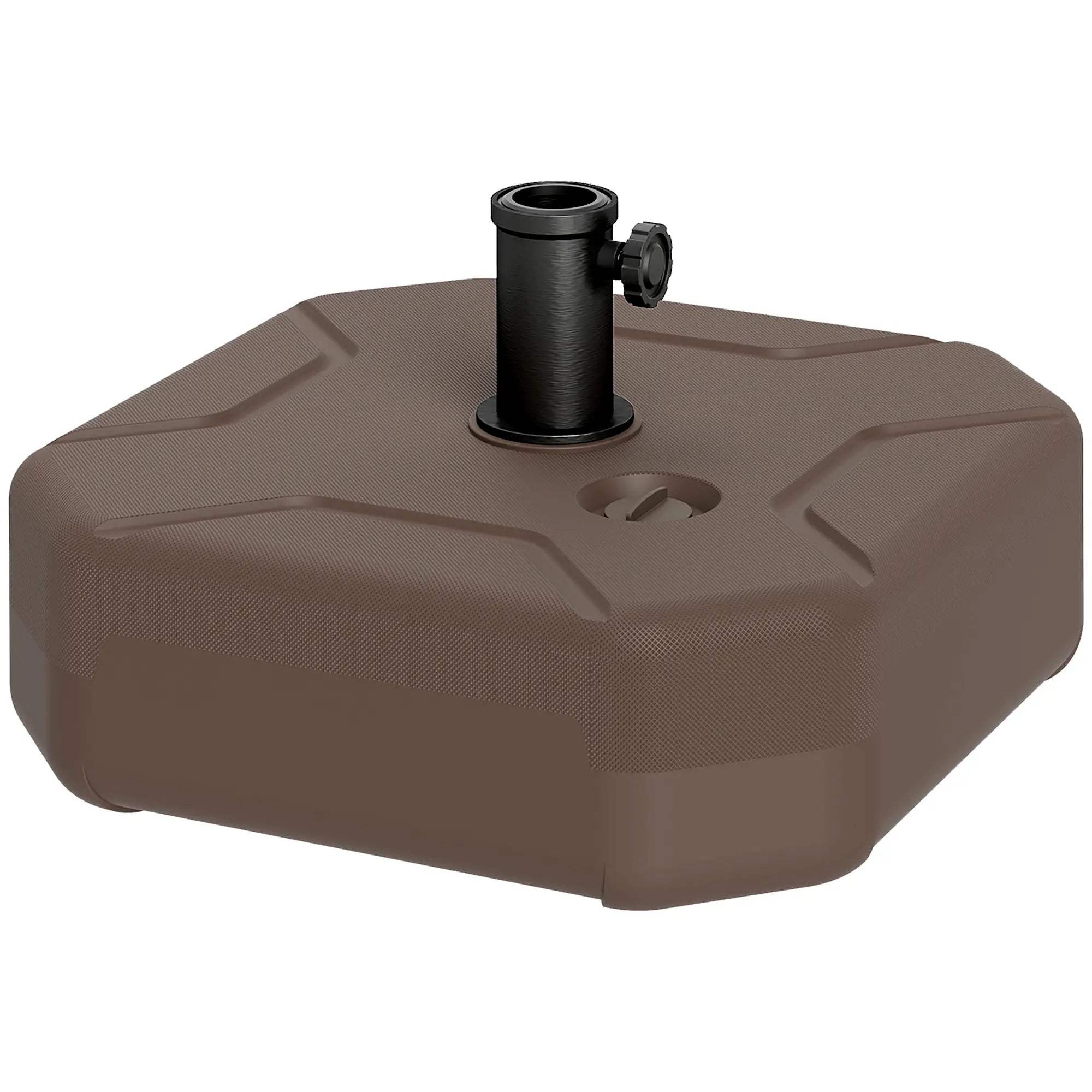 Square Patio Umbrella Base Holder, 17.7