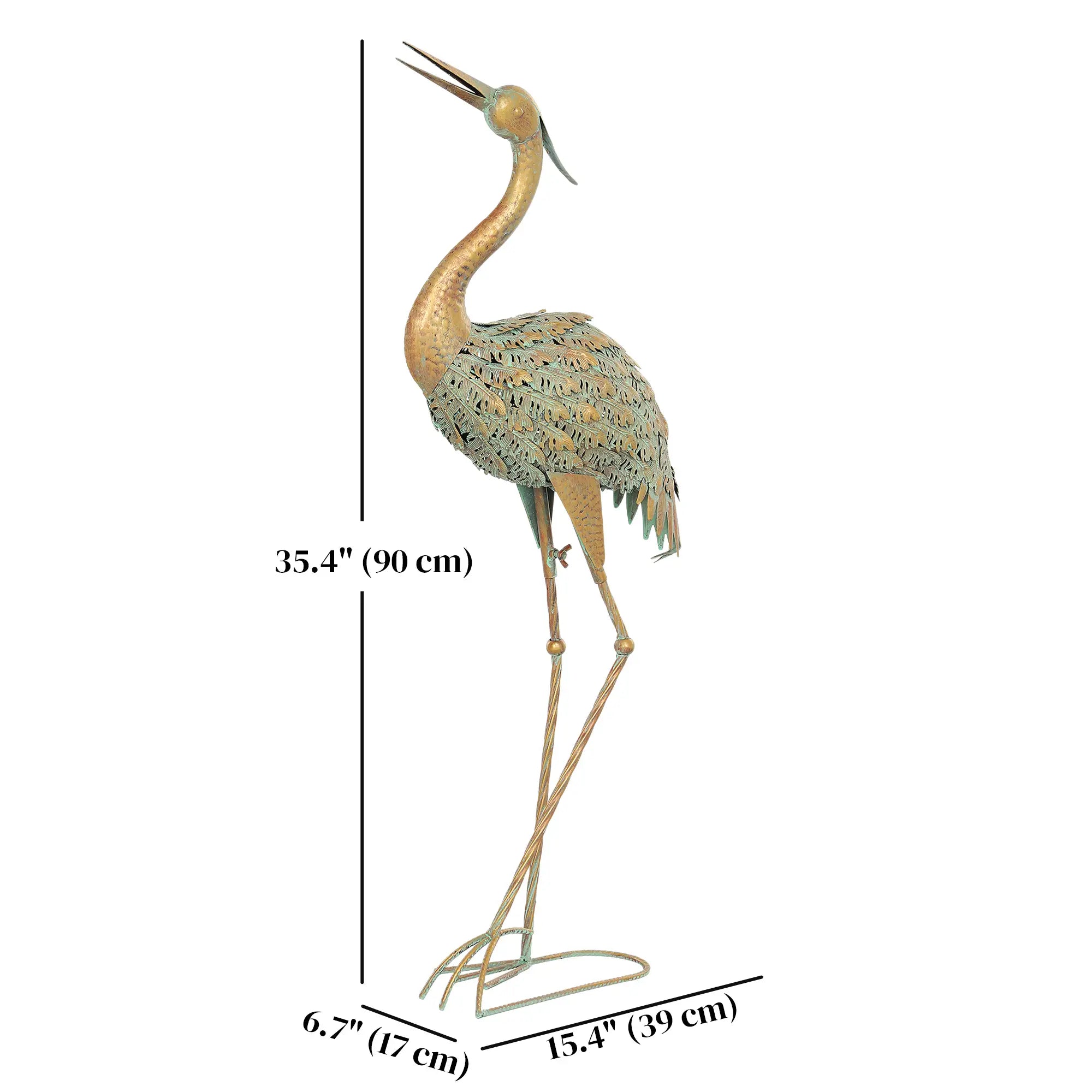 Heron Garden Statue, 15.3