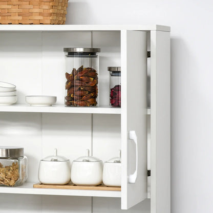 Modern Kitchen Cupboard, Storage Cabinet Hutch, 2 Cabinets, 3 Drawers, White Kitchen Pantry Cabinets at Gallery Canada