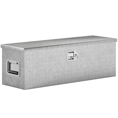 48 Inch Truck Bed Tool Box, Heavy Duty Aluminum Diamond Plate Trailer Tongue Box Tool Organizers at Gallery Canada