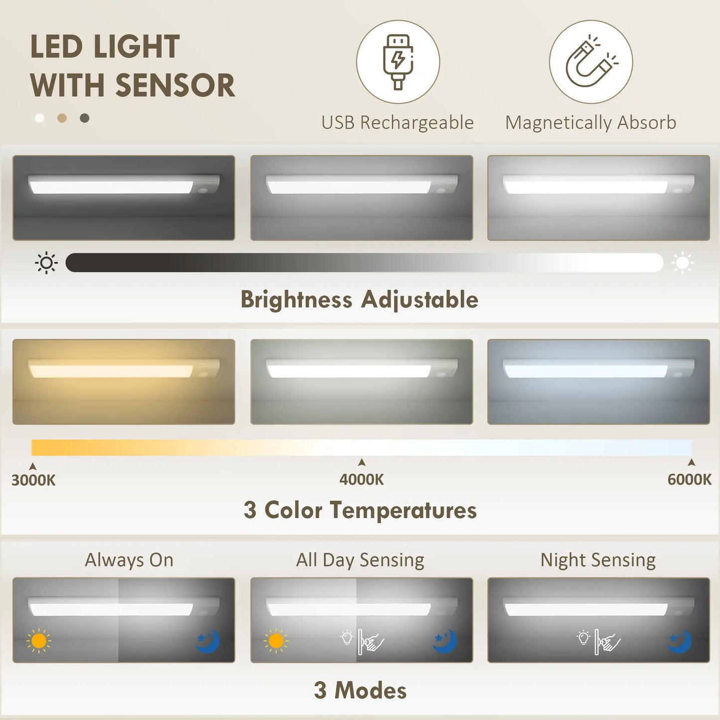 71" Kitchen Pantry Cabinet, LED Lights, 6 Spice Racks, Drawer, 4 Shelves, Grey Kitchen Pantry Cabinets at Gallery Canada