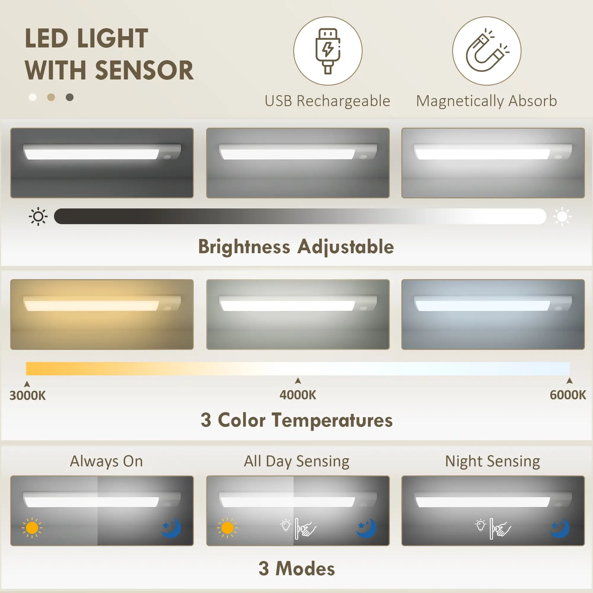 71" Kitchen Pantry Cabinet, LED Lights, 6 Spice Racks, Drawer, 4 Shelves, Grey Kitchen Pantry Cabinets at Gallery Canada