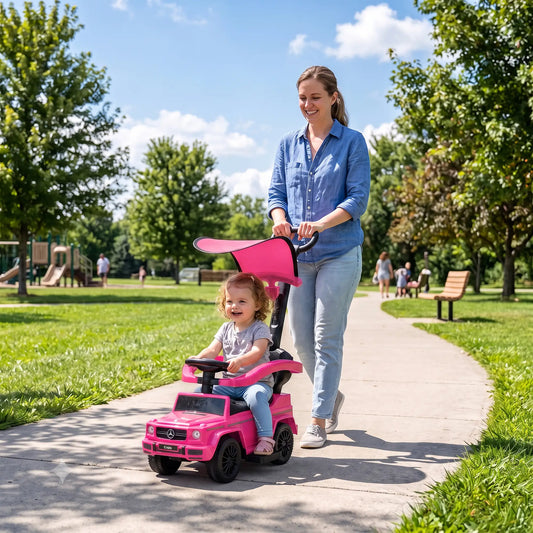 Mercedes-Benz G350 Licensed Push Car, Pink Push Cars for Toddlers Pink at Gallery Canada