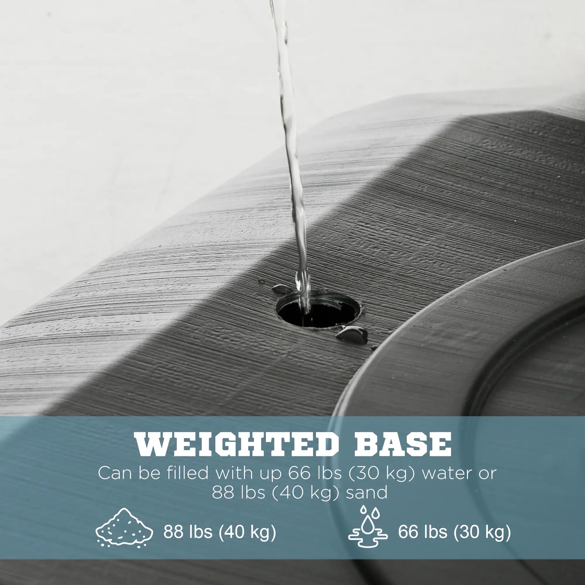 Portable Basketball Hoop and Stand, 115.4