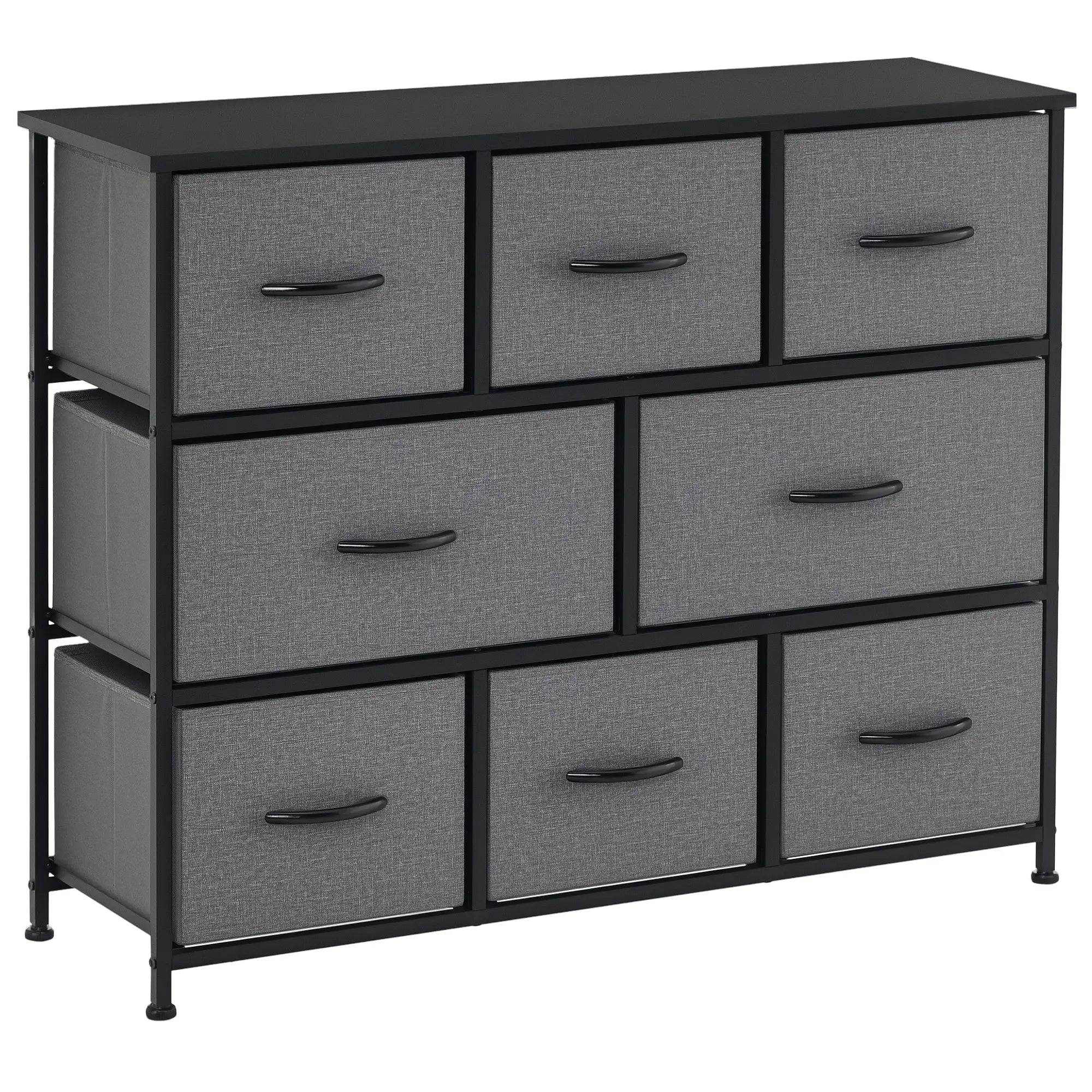 8-Bin Dresser Storage Tower, Fabric Bins with Metal Frame Storage Cabinets at Gallery Canada