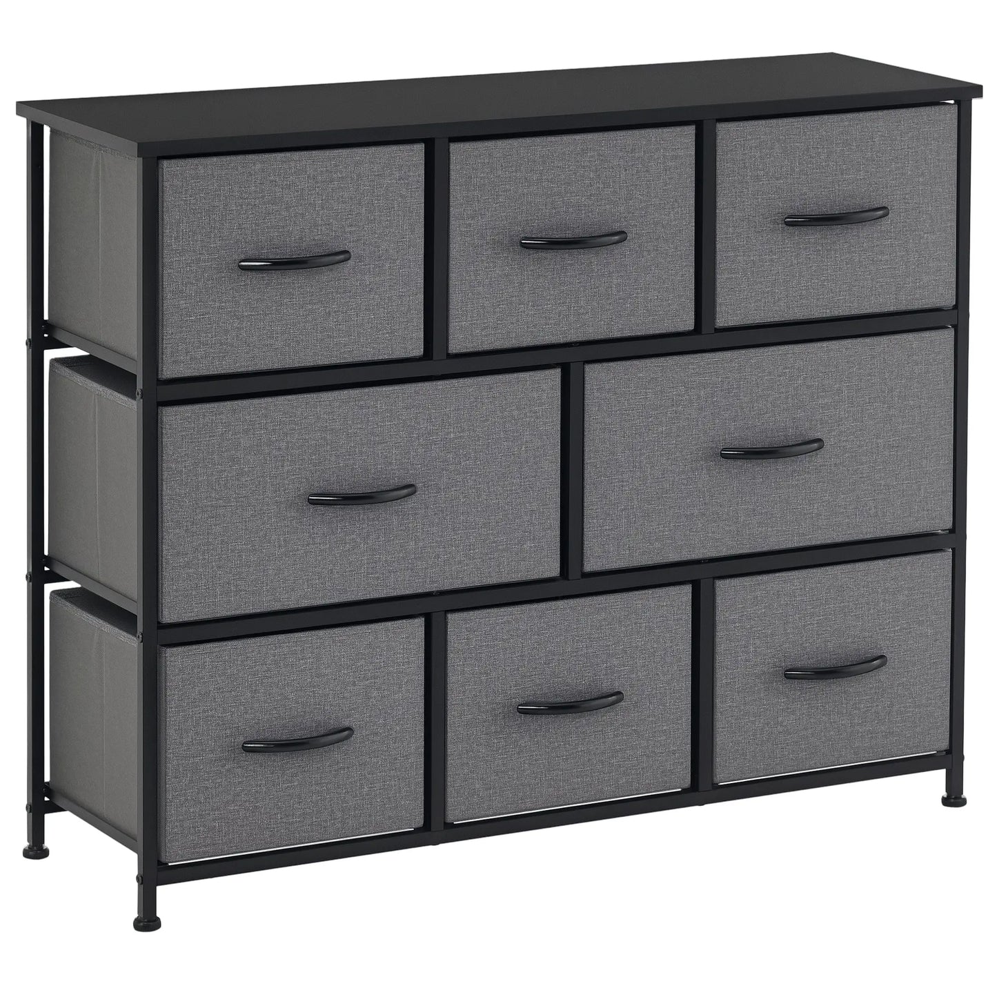 8-Bin Dresser Storage Tower, Fabric Bins with Metal Frame Storage Cabinets at Gallery Canada