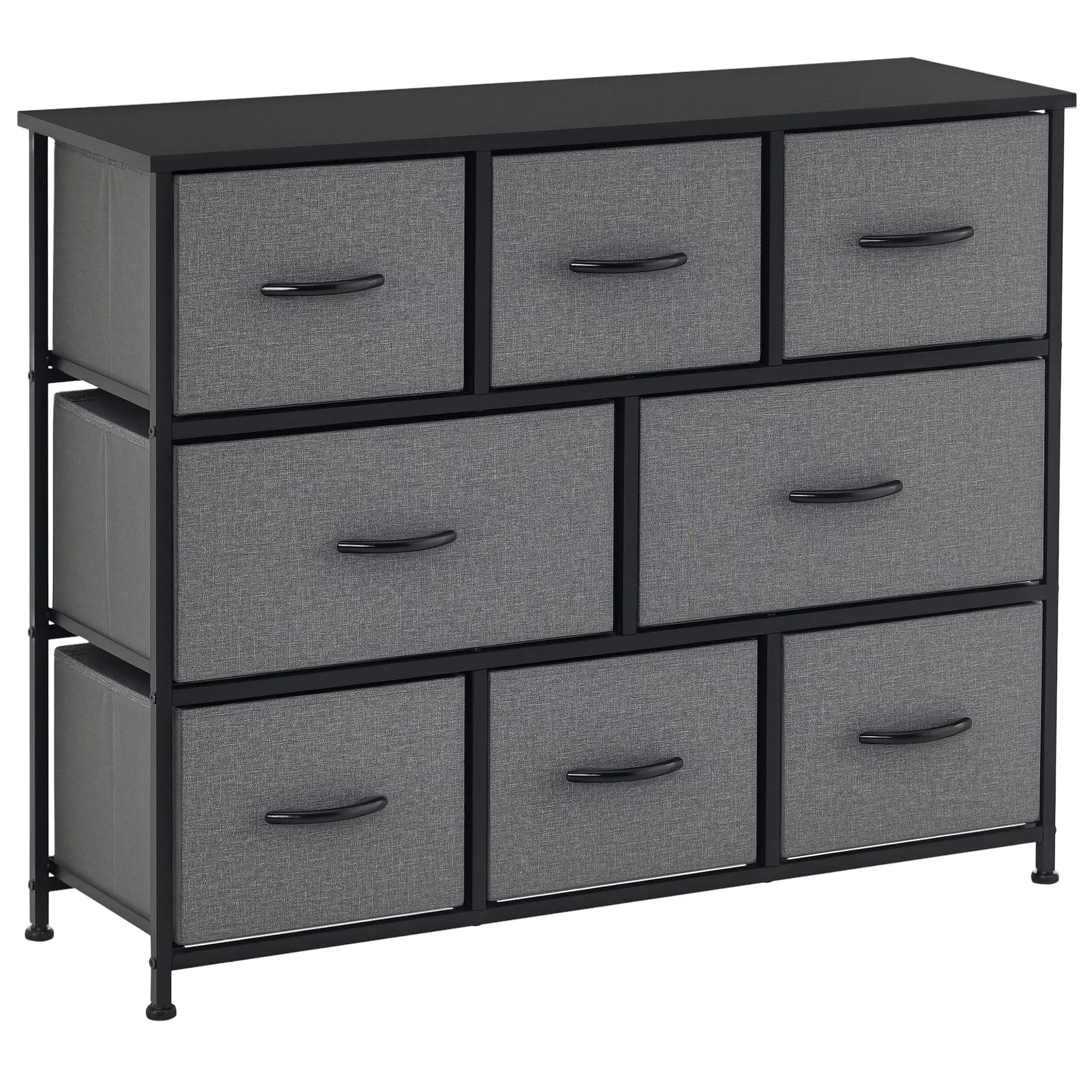 8-Bin Dresser Storage Tower, Fabric Bins with Metal Frame Storage Cabinets at Gallery Canada