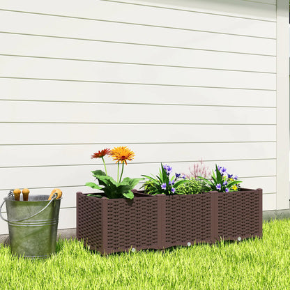 Plastic Raised Garden Bed With Legs, Self Watering Elevated Planter Boxes Raised Garden Beds at Gallery Canada