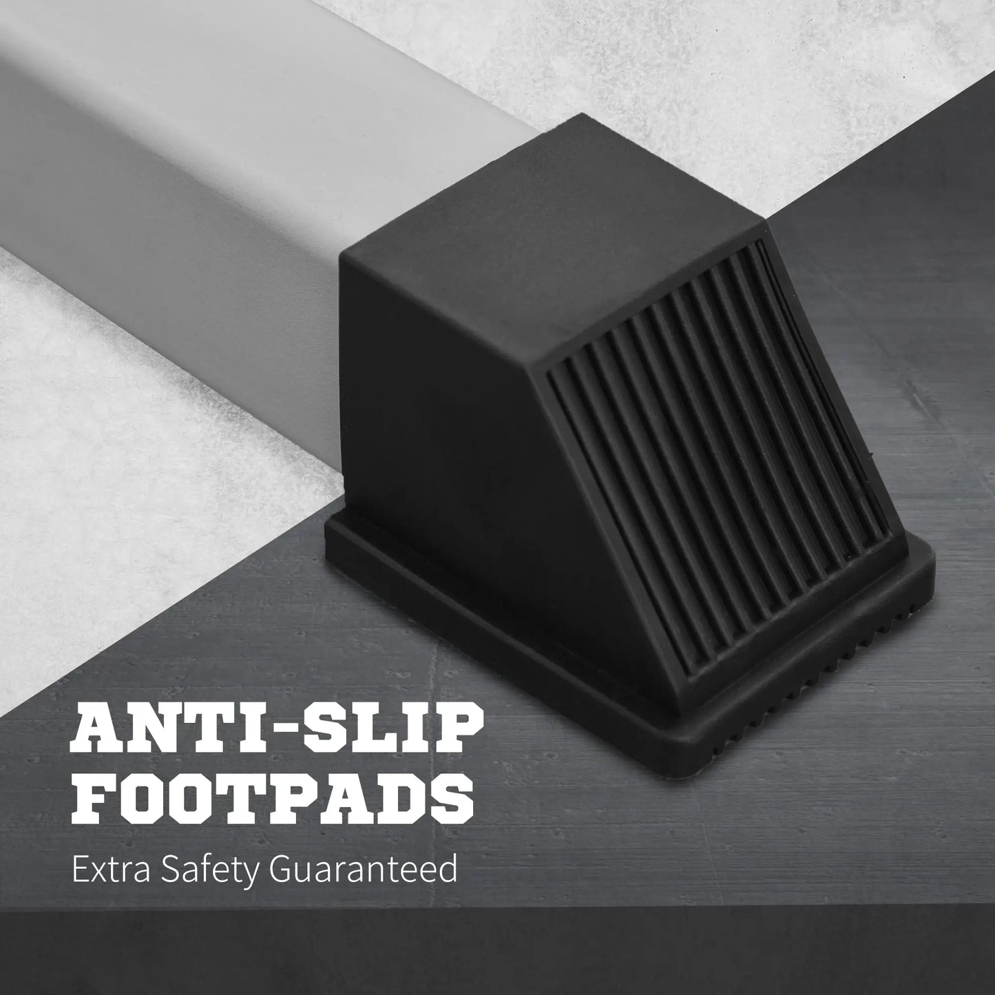 2-Piece Barbell Rack, 53.5"-69.3" Adjustable, 440LBS Capacity Power Towers at Gallery Canada