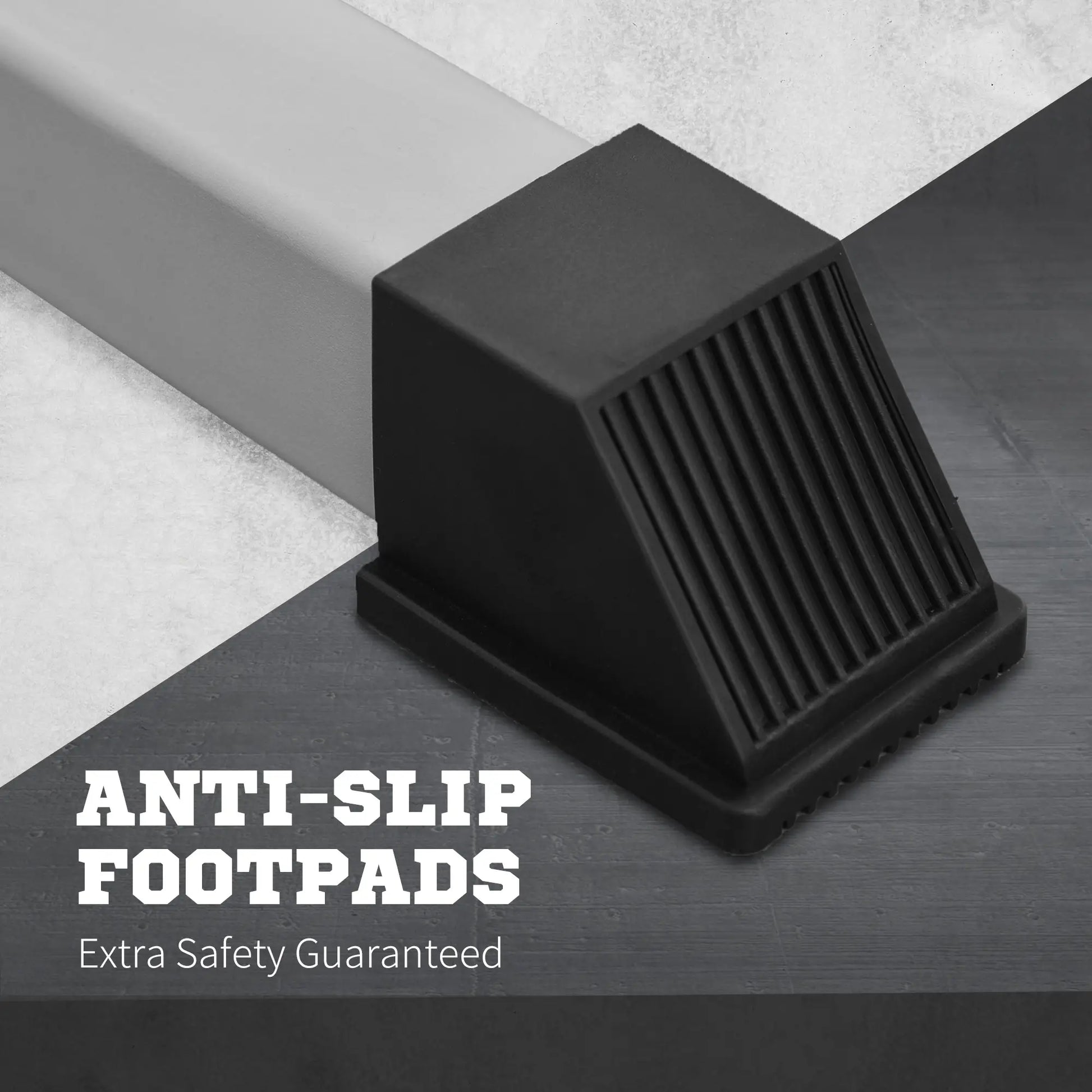 2-Piece Barbell Rack, 53.5"-69.3" Adjustable, 440LBS Capacity Power Towers at Gallery Canada