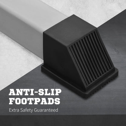 2-Piece Barbell Rack, 53.5"-69.3" Adjustable, 440LBS Capacity Power Towers at Gallery Canada