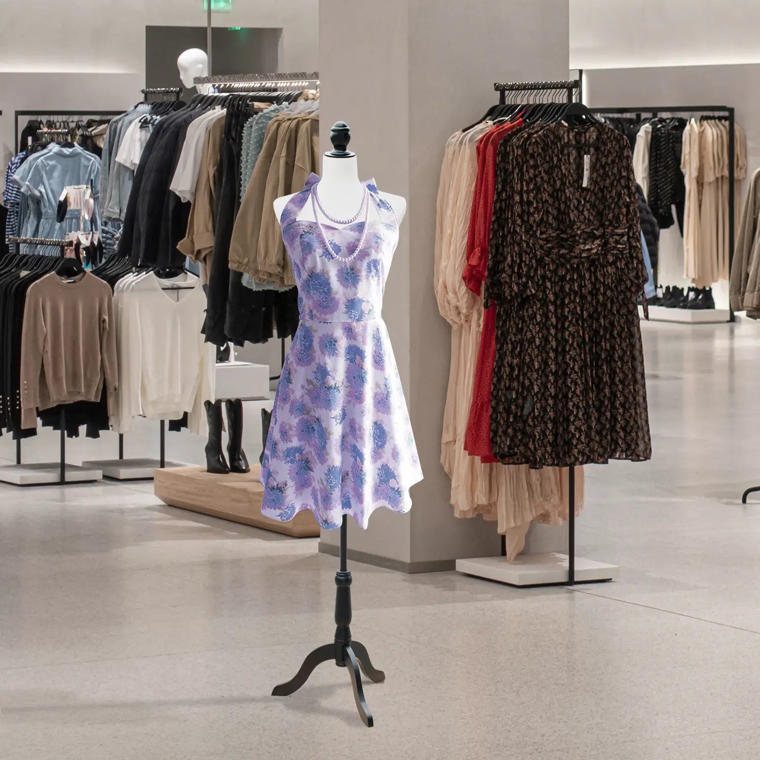 Female Mannequin Dress Form Torso, Dressmaker Stand, White Dress Form & Mannequins at Gallery Canada