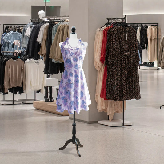 Female Mannequin Dress Form Torso, Dressmaker Stand, White Dress Form & Mannequins White at Gallery Canada