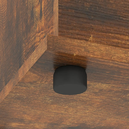 39.5" Storage Chest, Flip-Top Lid, Entryway Bench, Rustic Brown, Brown Storage Ottomans & Benches at Gallery Canada