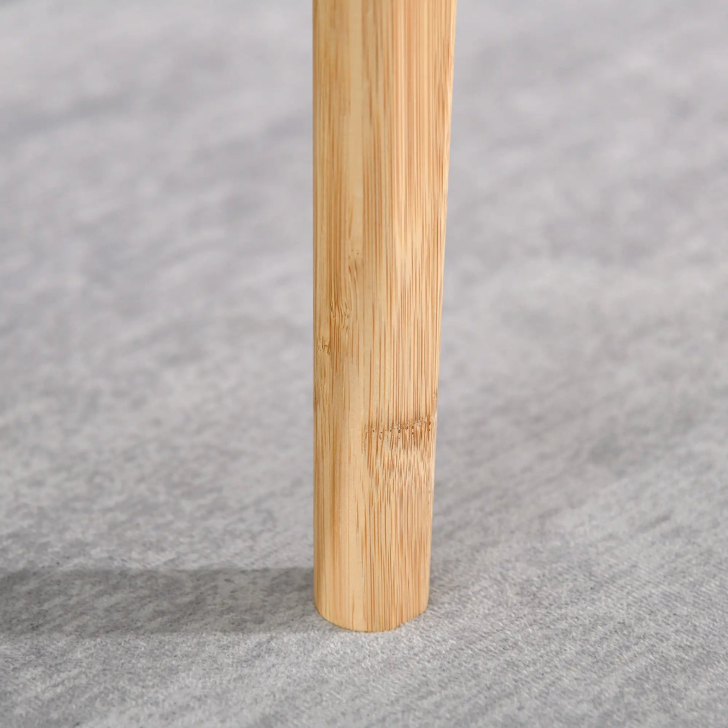 2 Tier Bamboo Coffee Table, Storage Shelf, Wood Grain, 39.25" x 19.75" x 19.75" Coffee Tables at Gallery Canada