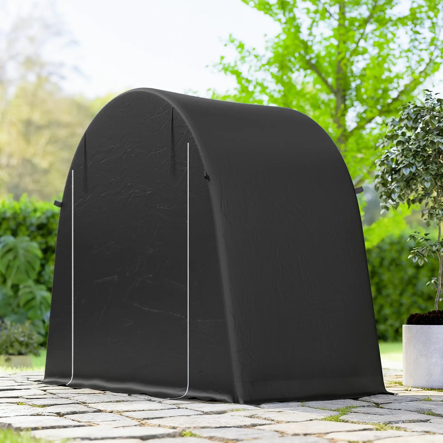 8' x 4' Portable Shed, Waterproof Bike Tent, Roll-Up Zipper Door Sheds at Gallery Canada