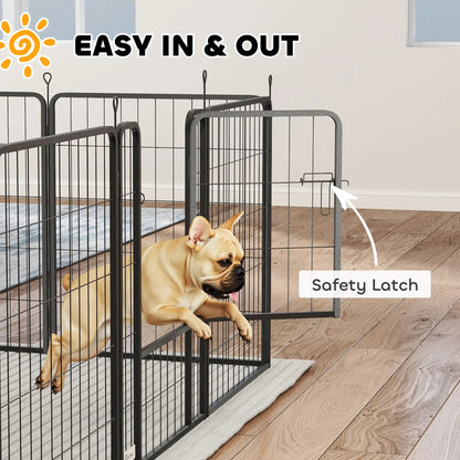 16 Panels Dog Playpen, Portable, for Medium Dogs, 31.5" H Houses, Kennels & Pens at Gallery Canada