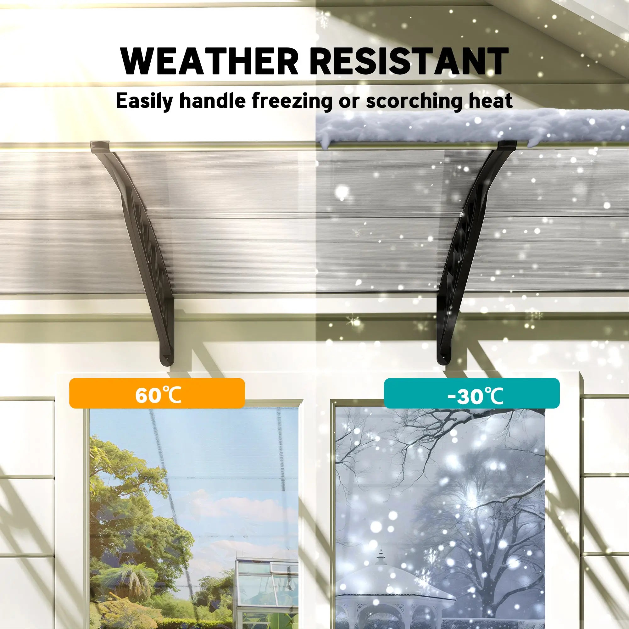 Awning Door Canopy, 119.3