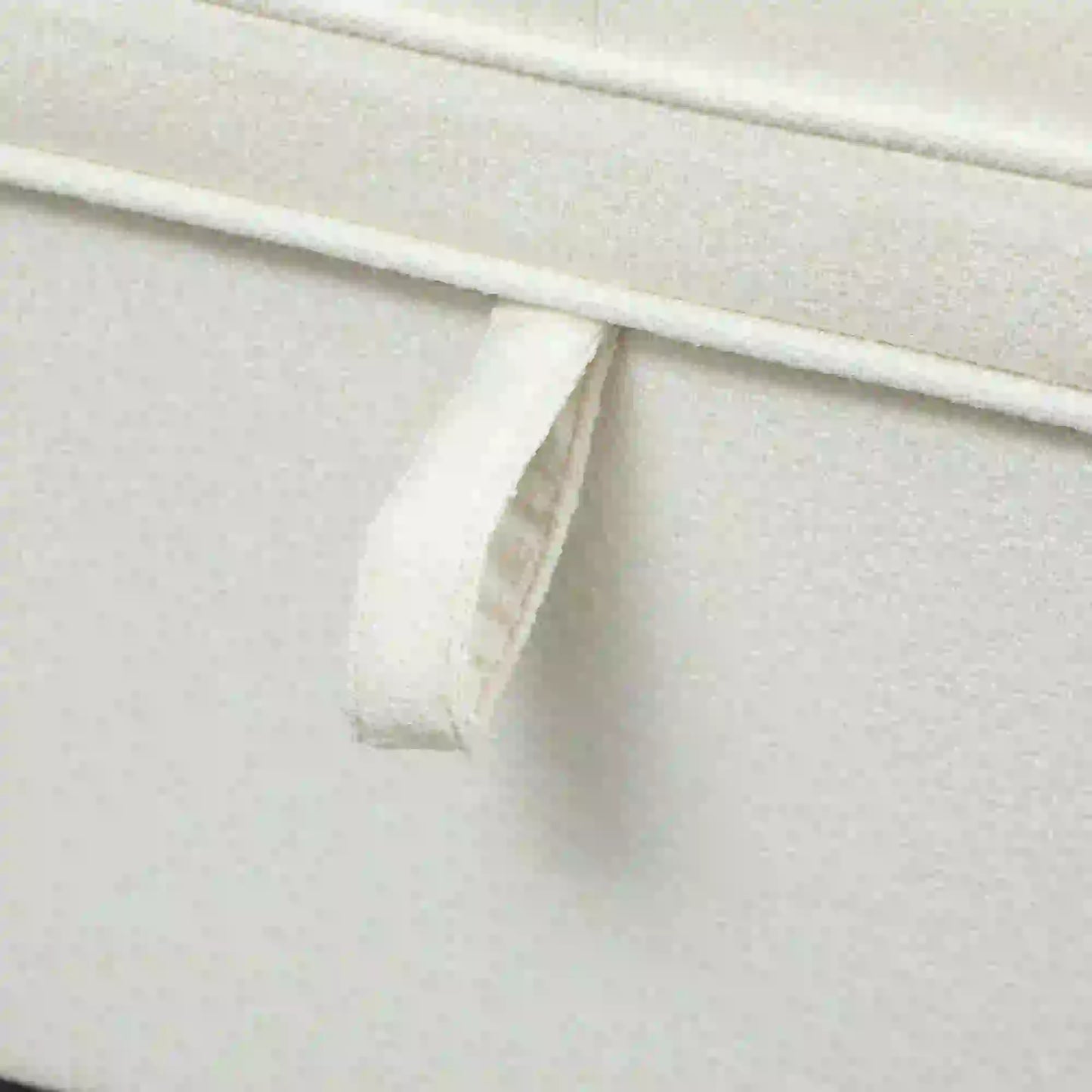 Storage Ottoman Bench, Foot Rest, 47 Inches, Cream White Storage Ottomans & Benches at Gallery Canada