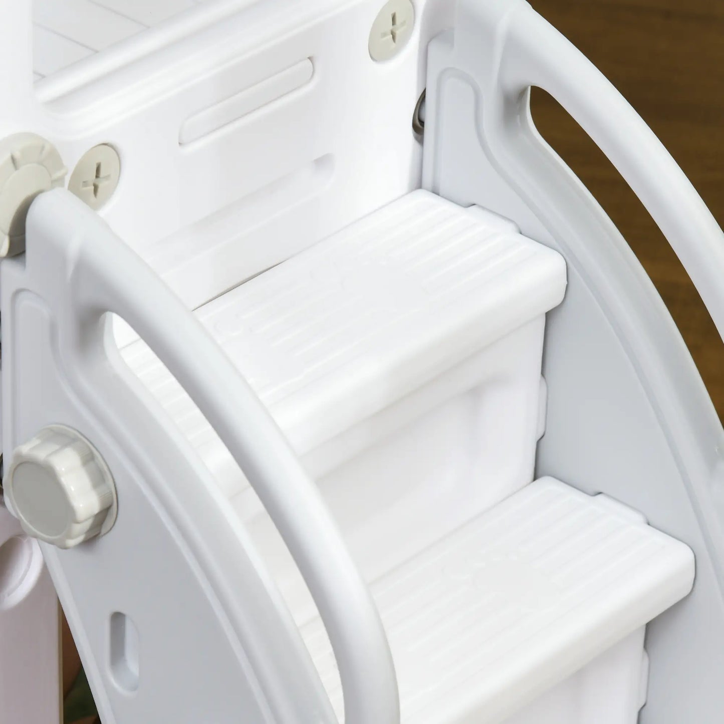 6-in-1 Baby Swing Playset, Indoor with Basketball Hoop, Climber, Grey Gym Sets & Swings at Gallery Canada