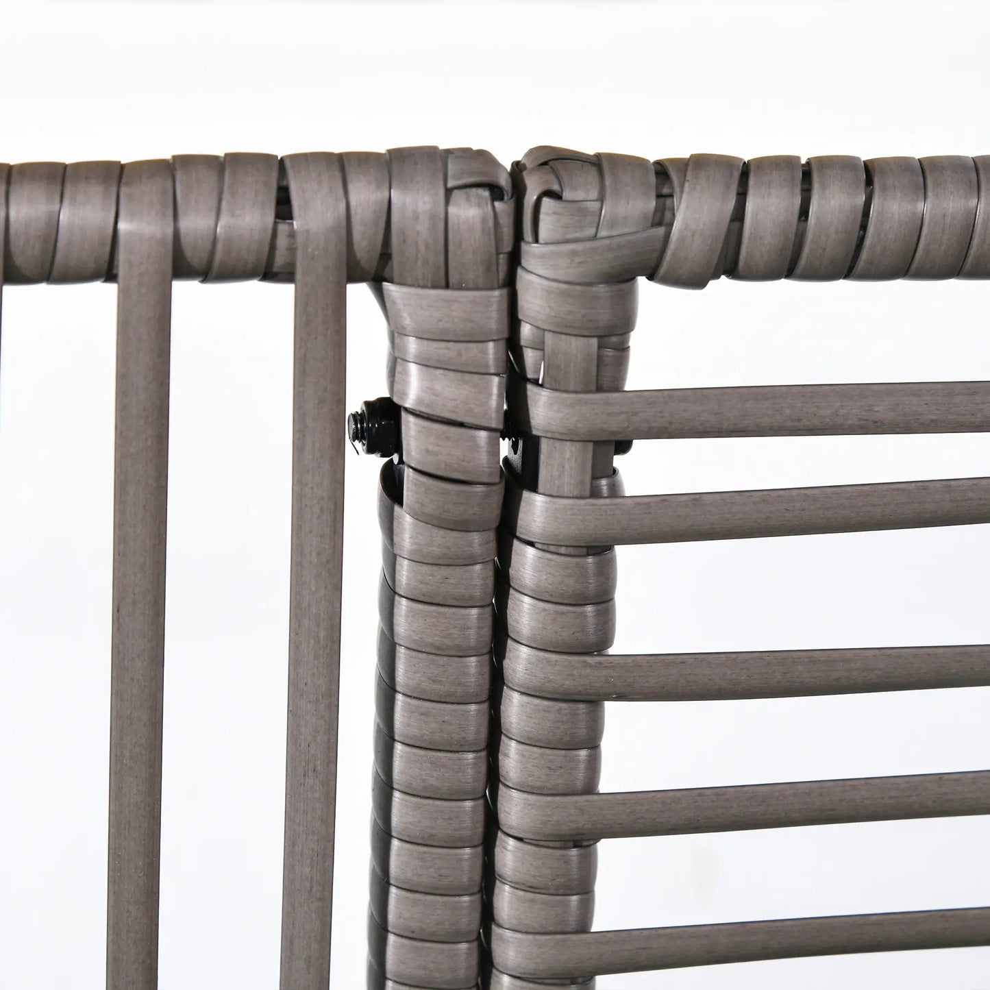 Raised Garden Bed with Lattice Trellis, Rattan Planter with Storage, Grey Raised Garden Beds at Gallery Canada