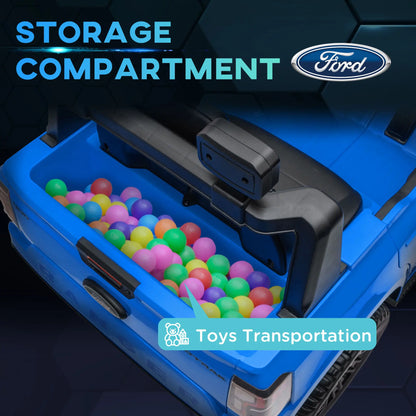 12V Ride On Car, Battery Powered Kids Truck, Blue Electric Toy Cars at Gallery Canada