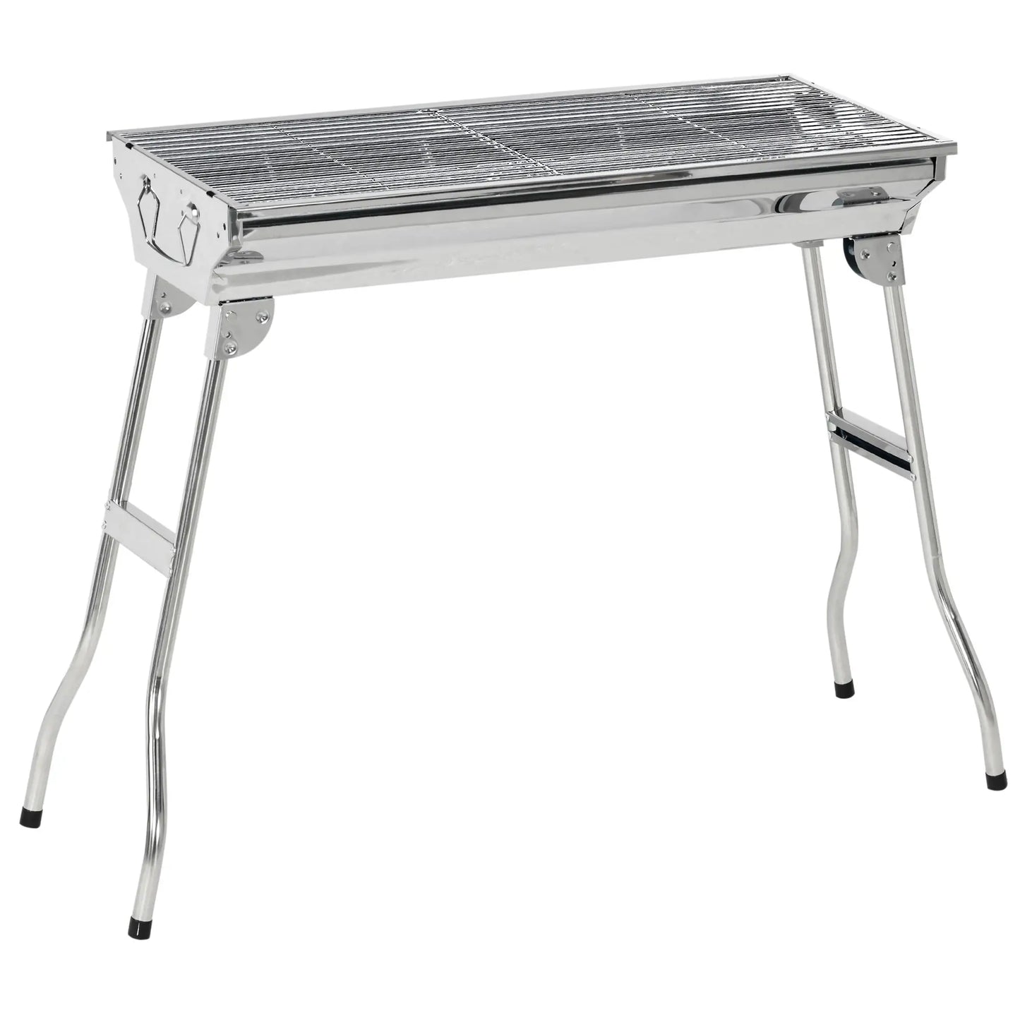 Stainless Steel Charcoal BBQ Grill, Portable With Handles Charcoal BBQ Grils at Gallery Canada