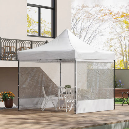 10' x 10' Pop Up Canopy Tent, Wheeled Carry Bag, Adjustable Height Pop Up Canopies at Gallery Canada