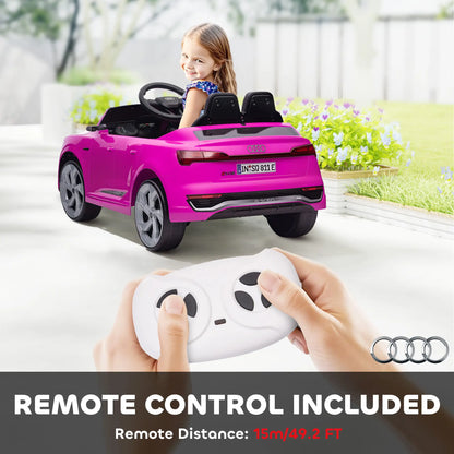 12V Kids Electric Car, Audi Q8 etron Sportback, Remote Control, Pink Electric Toy Cars at Gallery Canada