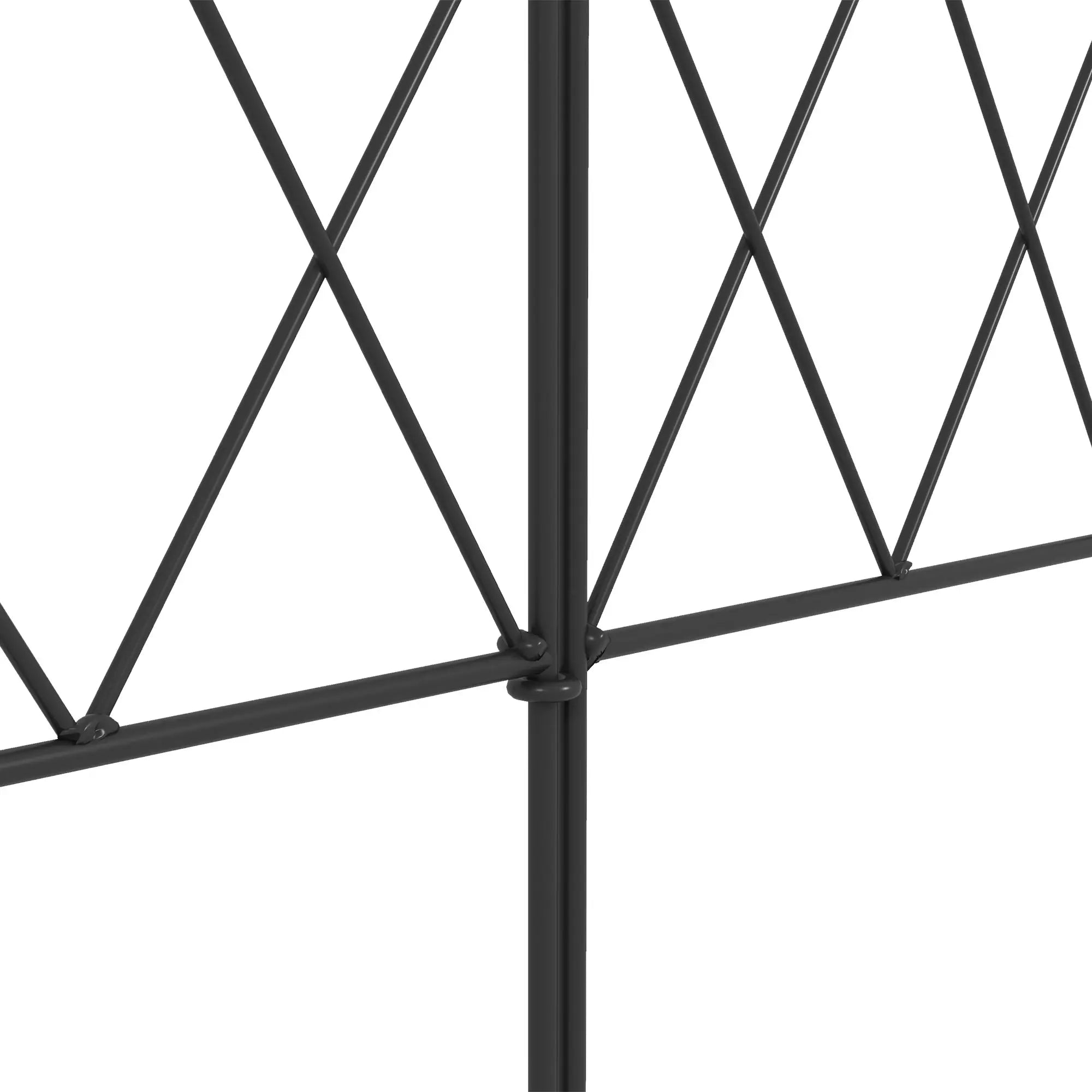 5 Pack Garden Fencing, Swirls Black, Decorative Animal Barrier, Black Garden Fences at Gallery Canada