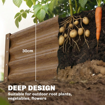 6 x 3 x 1ft Galvanized Raised Garden Bed, Reinforced Outdoor Planter Box Galvanized Planter Boxes at Gallery Canada