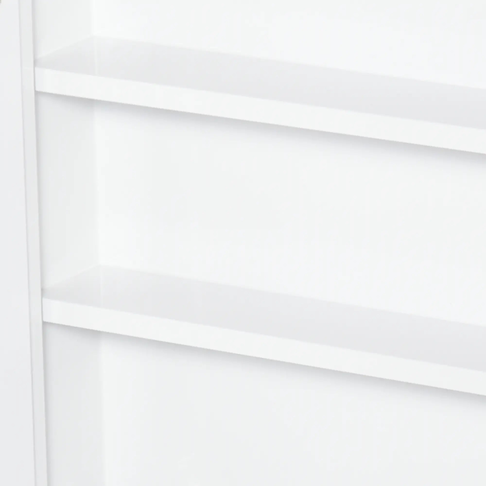 Wall Mounted Mirror Cabinet, Bathroom Medicine, 2 Doors, 3-Tier Shelving, White Mirror Medicine Cabinets at Gallery Canada