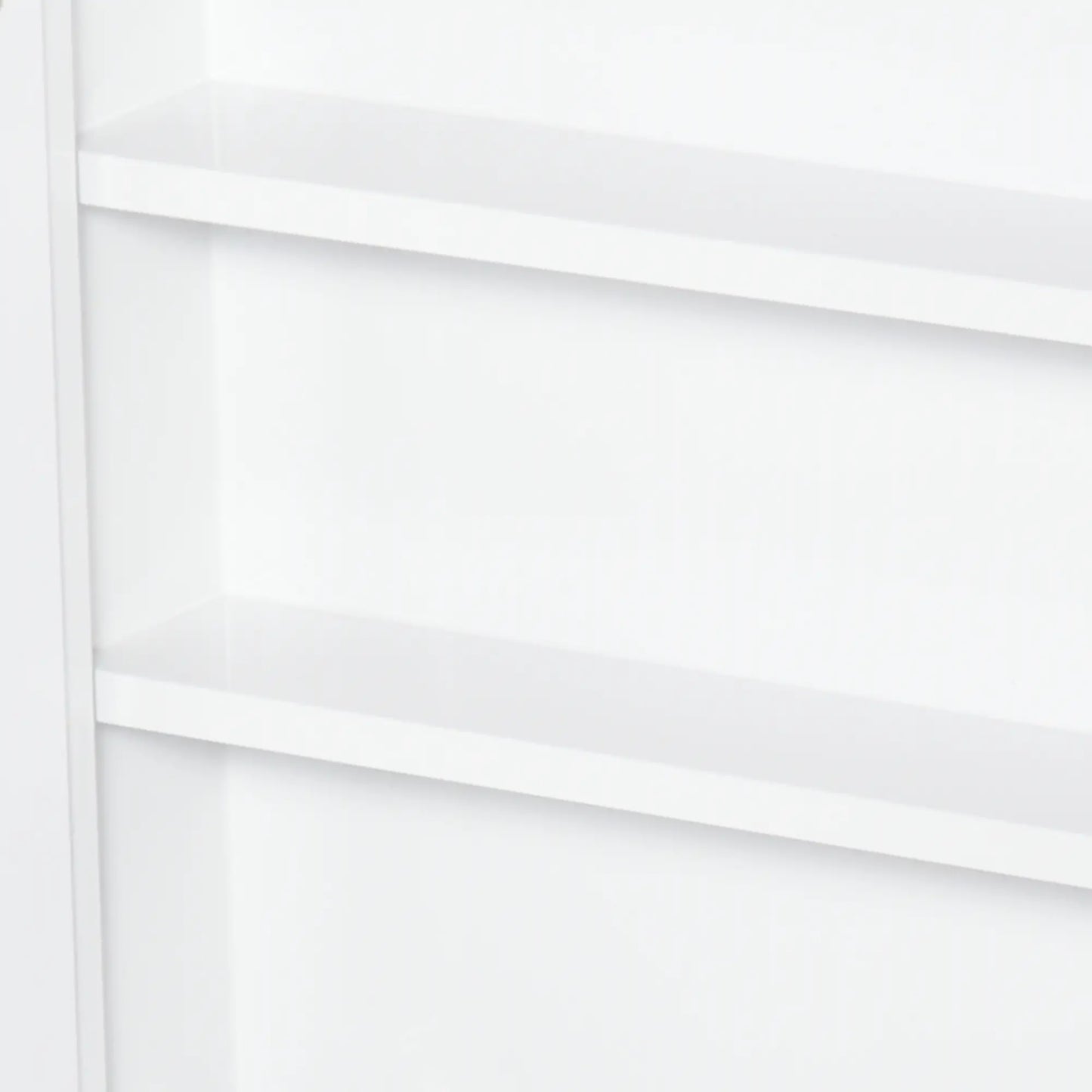 Wall Mounted Mirror Cabinet, Bathroom Medicine, 2 Doors, 3-Tier Shelving, White Mirror Medicine Cabinets at Gallery Canada