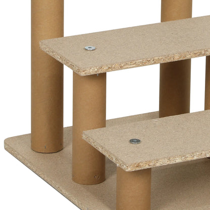 3-Step Dog Ramp for Sofa, Bed, Couch, Removable Cover, Light Grey Dog Stairs at Gallery Canada