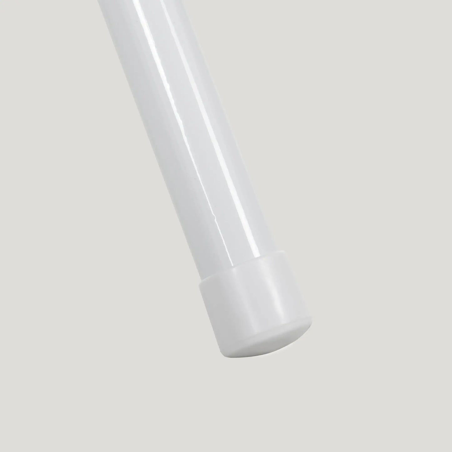 Set of 2 Metal Foldable Chairs, PU Leather Padded, White Bar Stools at Gallery Canada