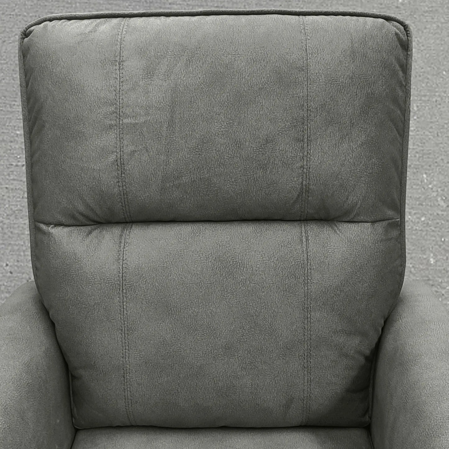 Fabric Recliner Chair, USB Ports, Footrest, Grey Sofas & Reclining Chairs at Gallery Canada