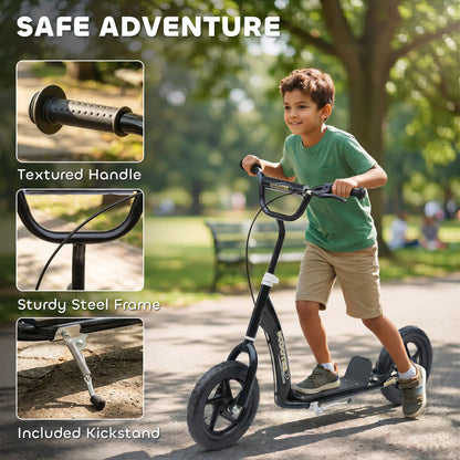 Kids Scooter, Street Bike, 12'' Tire, 5-12 Years, Black Scooters at Gallery Canada