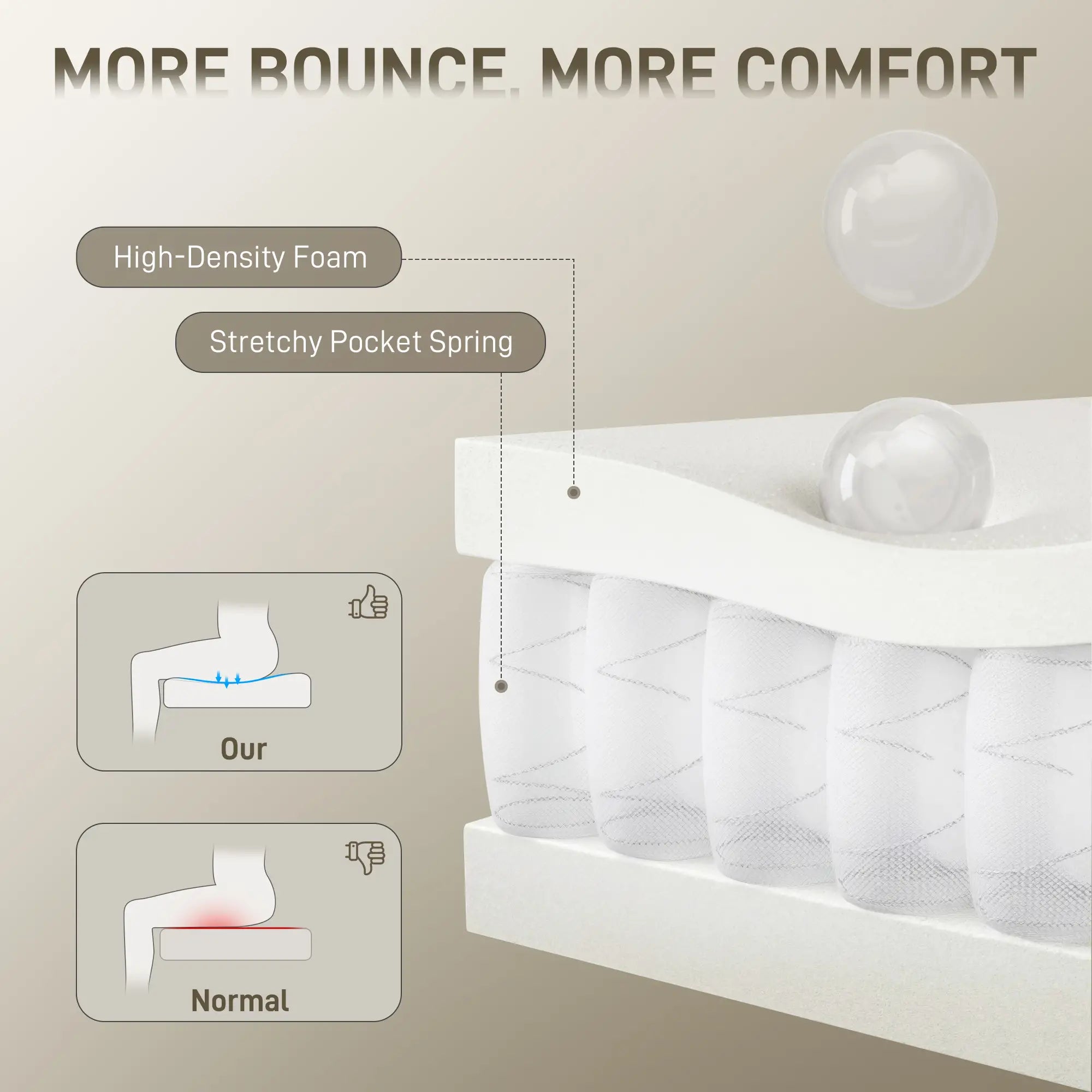 Big and Tall Office Chair 400 lbs, PU Leather, High Back, Black Executive & Manager Chairs at Gallery Canada