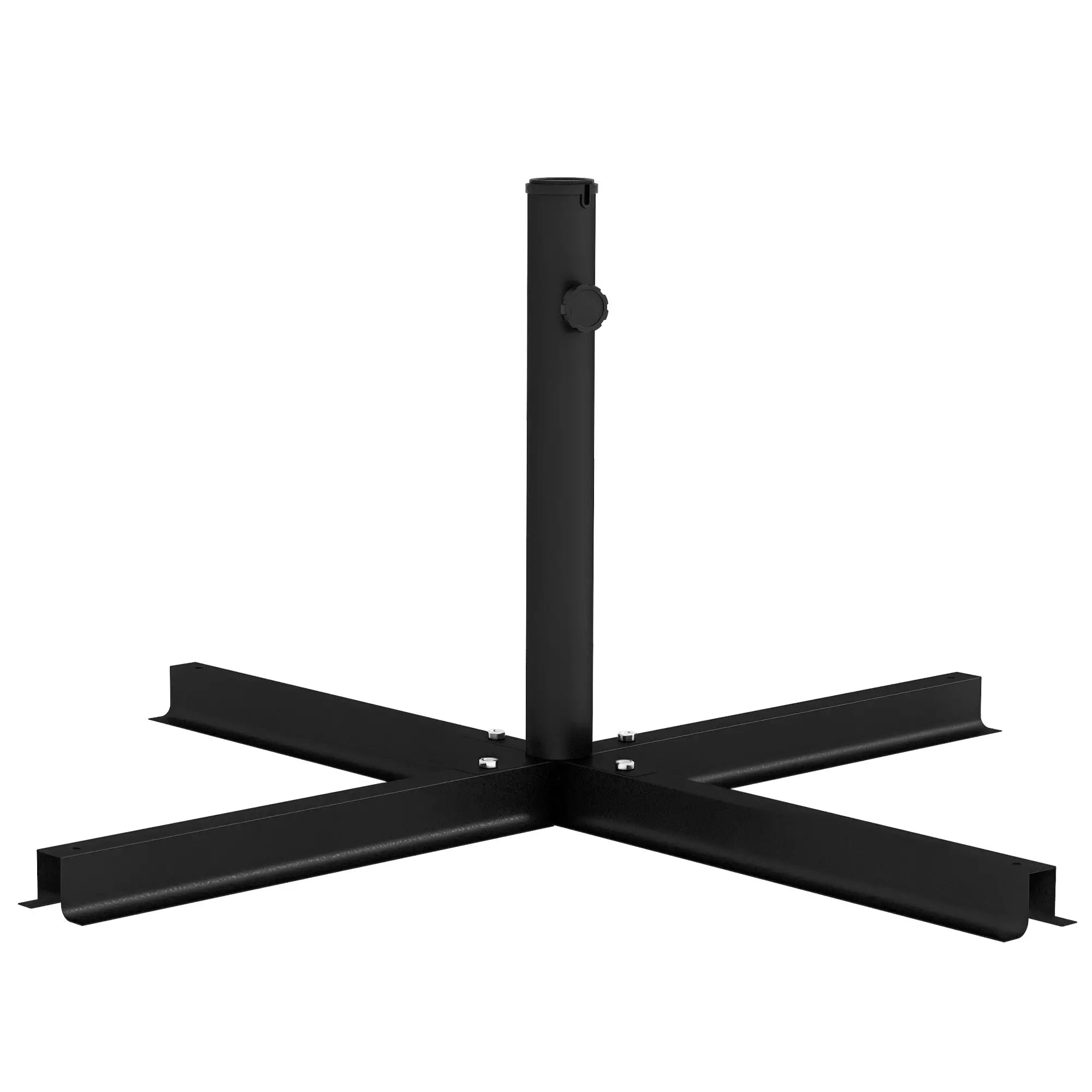 Universal Cross Brace Stand, Small Offset Or Large Market Umbrella, Black Umbrella Bases at Gallery Canada