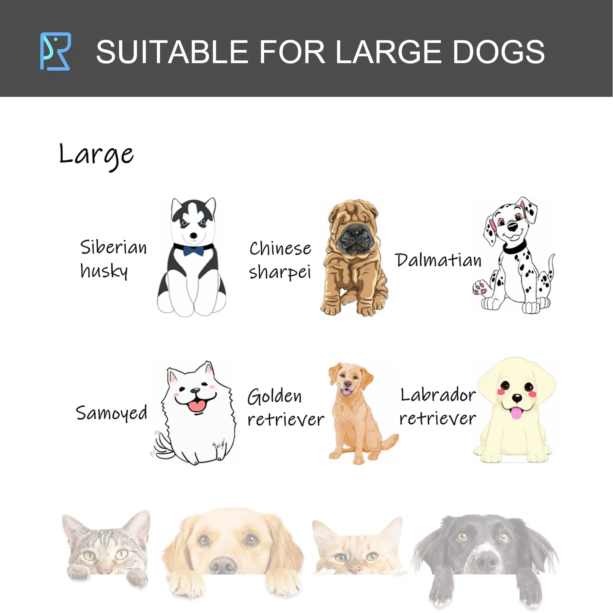 Heavy Duty Folding Dog Crate, Large Size 43