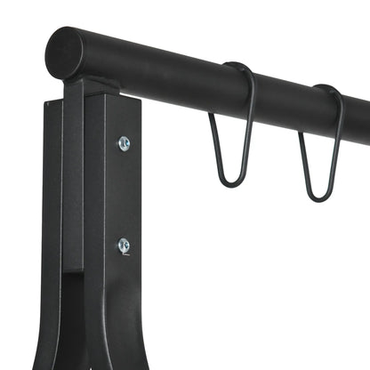 Metal Swing Stand, Hanging Chair Frame, 528 LBS, Black Hammock Stands at Gallery Canada