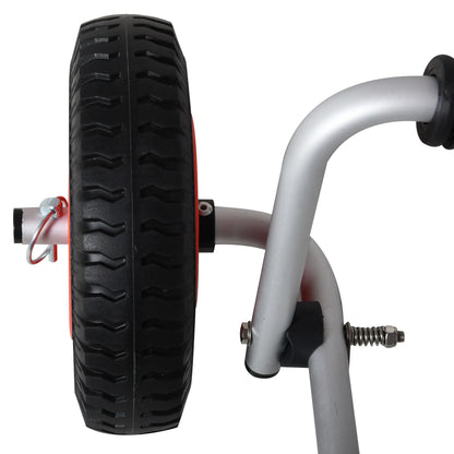 Kayak Cart Dolly, Flat-Free Wheels, Aluminum Frame, Folding, Silver Kayak Carts at Gallery Canada
