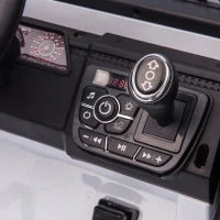 12V Camion Électrique 2 Places, Blanc