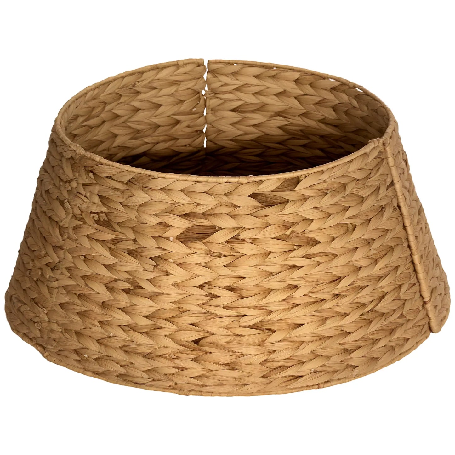 24" Hyacinth Christmas Tree Cover, Hand Woven, Natural Christmas Trees at Gallery Canada