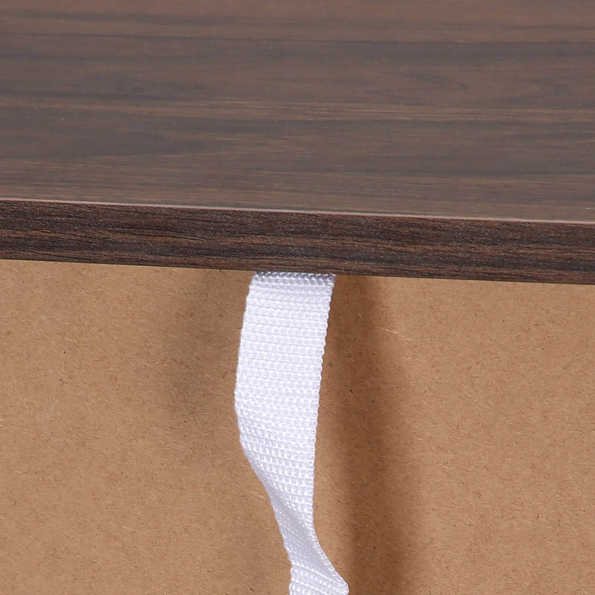 Small Wood Bookshelf, 2 Tier Storage Rack, Walnut Small Bookshelves at Gallery Canada