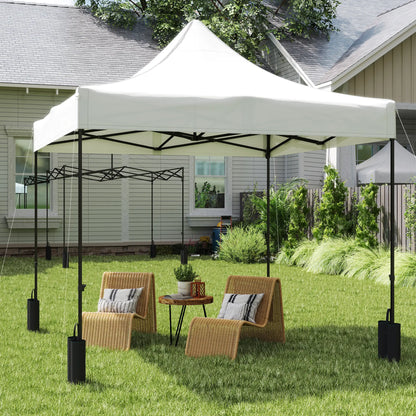 10' x 10' Replacement Canopy Top, Pop Up Tent, UPF50+, White Gazebo Canopy Replacement at Gallery Canada