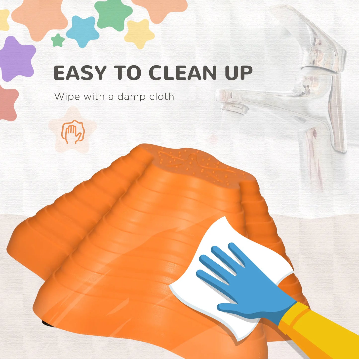 11PCs Larger Size Balance Stepping Stones, Non-slip Bottom, Stackable Obstacle Course Gym Sets & Swings at Gallery Canada